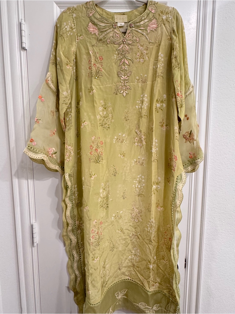 Farah talib aziz pakistani designer 3 piece dress